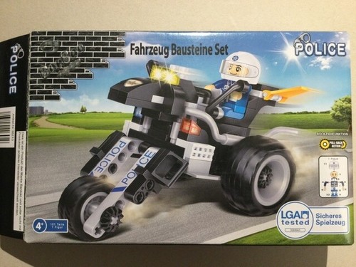 Fahrzeug bausteine set - bausteine, police