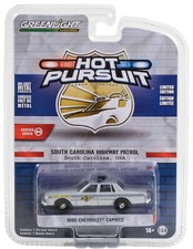 1990 Chevrolet Caprice South Carolina Highway POLICE ** Greenlight 1:64