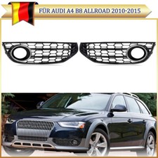 Für Audi A4 B8 Allroad 10 Nebelscheinwerfer Kühlergrill Wabengrill Blende Chrom