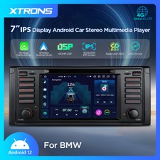 7" 8G+128GB Autoradio für BMW E39 M5 Android 14 Global 4G DVD GPS Navi CarPlay