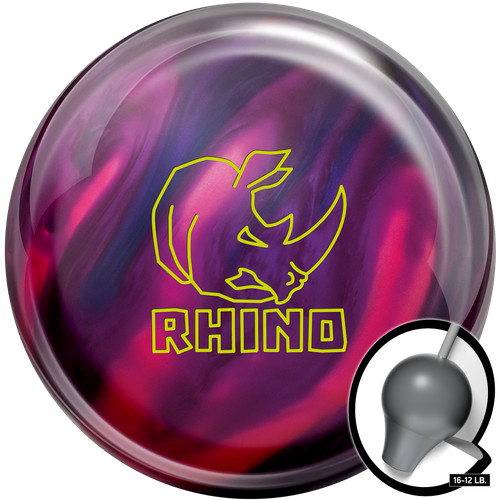 Bowling ball brunswick rhino - bowling,