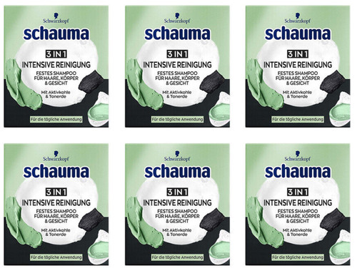 Schauma festes shampoo 3in1 - schauma,