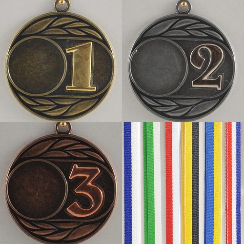 Medaille massiv metall 50mm - medaille,
