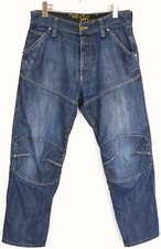 G-Star 3301 Jeans Herren Konisch W34/~L27* Schaltfläche