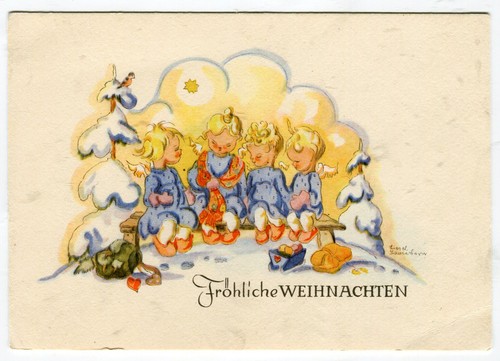 Künstler liesel - künstler-ak,