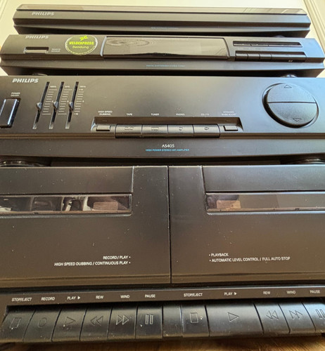 Vintage philips stereoanlage - vintage,