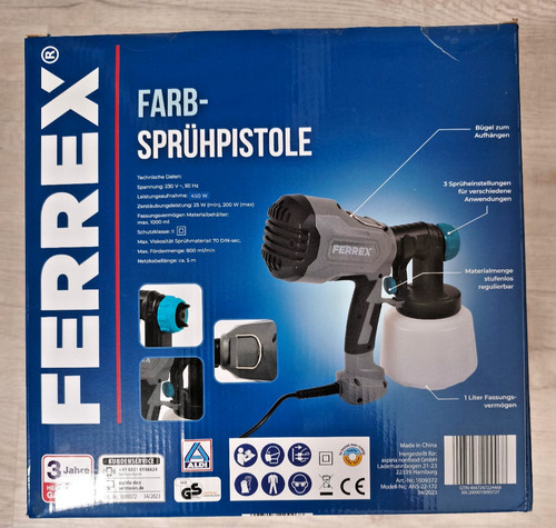 Ferrex farb sprühpistole - ferrex®, farb-sprühpistole
