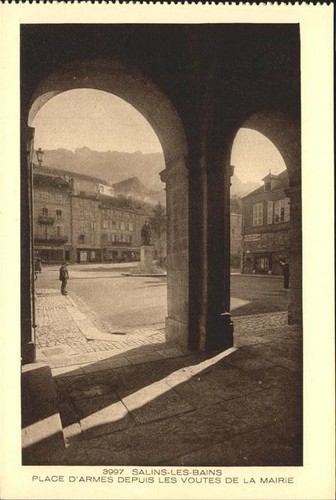 Salins les bains place armes - salins-les-bains, d_armes