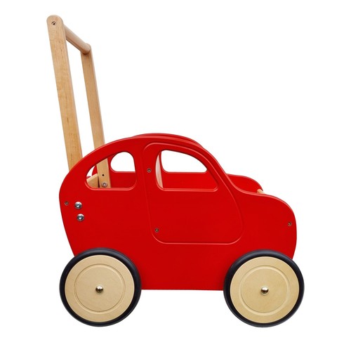 Puppenwagen rotes auto - puppenwagen,