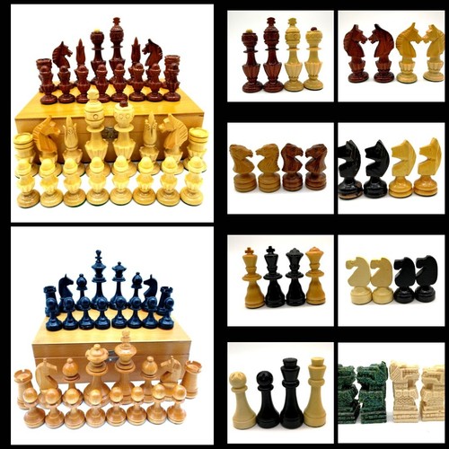 Auswahl schachfiguren schach - schachfiguren,