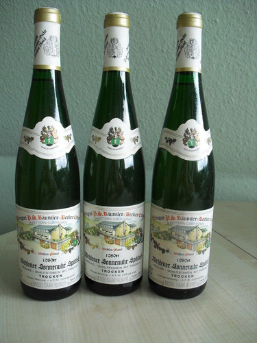 3 flaschen 1989er - flaschen,