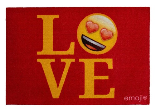 Emoji türmatte love 60x40 cm - 60x40,