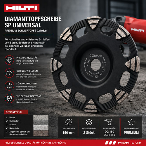 Hilti diamanttopfscheibe - hilti,