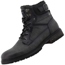 Mustang Herren Tex Stiefel Boot gefüttert Grau 15M0031005-coal
