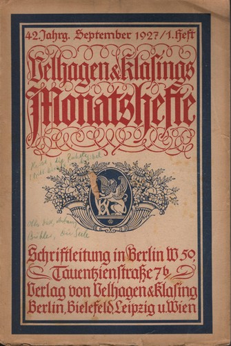 Velhagen klasings - velhagen, &