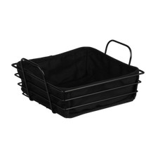 Brotkorb aus Metall, 25 x 22