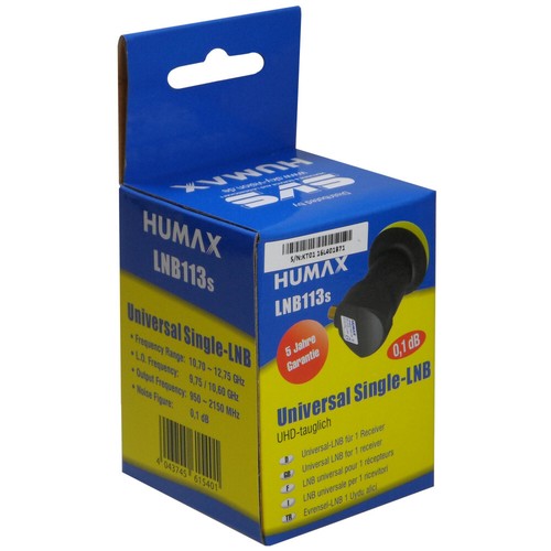 Humax digital single lnb - digital, 113s