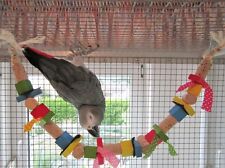 Papageienspielzeug HANGING AROUND, aus reinen Naturmaterialien **papageienWOW***