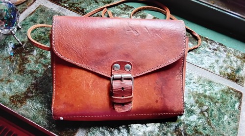 Gürteltasche derbes leder - gürteltasche,