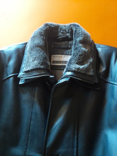 Herren lederjacke schwarz - herren,