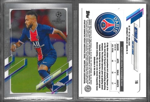 Topps chrome ucl 2021 - chrome, #16