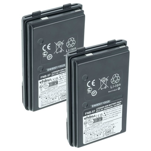 Akku für yaesu vertex - 2x,