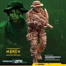3D Druckfigur Wargame
