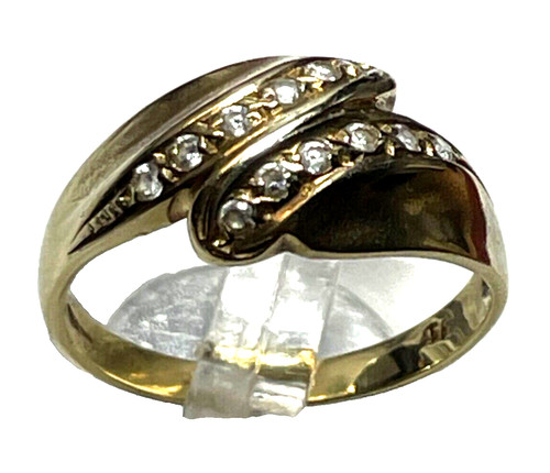 Solider 585 gold - 14, ring