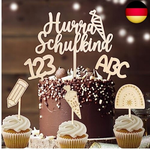 Tortendeko einschulung stk - tortendeko, einschulung,