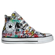 CONVERSE CHUCKS GRAFFITI BUNT ALL STAR EU 36 UK 3,5 limited edition 108574