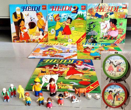 Auswahl vintage heidi figur - auswahl,