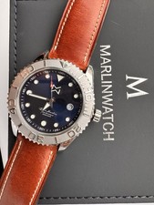 Herren Taucheruhr Marlinwatch 45mm MK7 Marlinwatch YACHT MASTER LÜNETTE 🐟