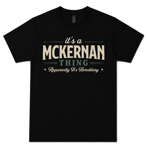 Mckernan thing - it's,