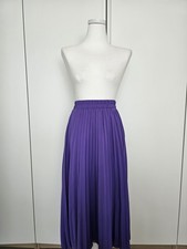 Maxirock Midirock Plissee Lila