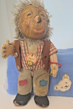 Steiff schöner Igel Mecki 717 B 50er 17cm  farbenfroh Gummikopf mittel porös KFS