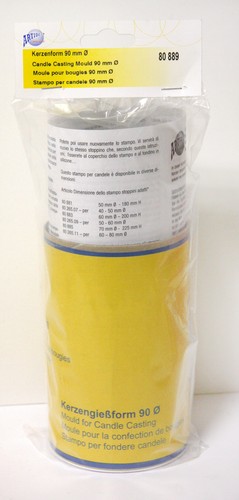 Kerzenform rund 80mm - , 22,5cm