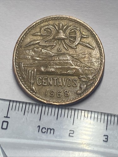 Mexiko centavos 1968 - 20,