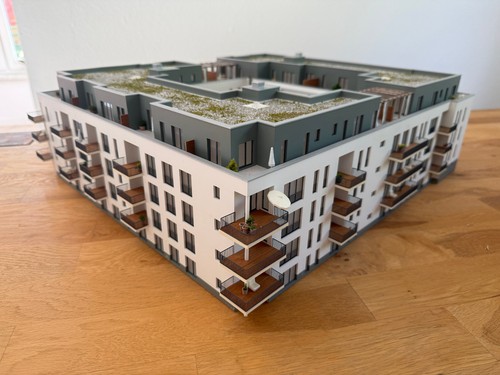 Wohnanlage modernes stadthaus - modernes,