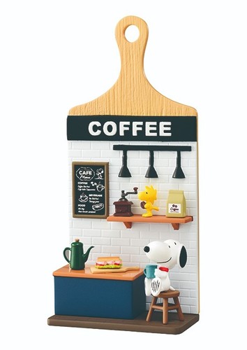 Snoopy cafe miniature board - cafe,