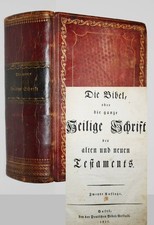 SCHÖNE BAROCK-BIBEL - Luther