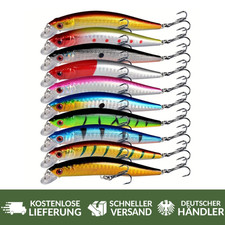 10x Wobbler Köder 10cm 8.3g