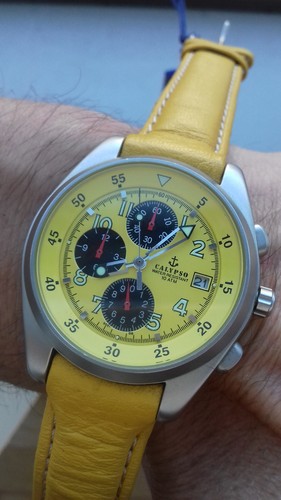 Calypso festina 5051 gelb - 5051/5/3,