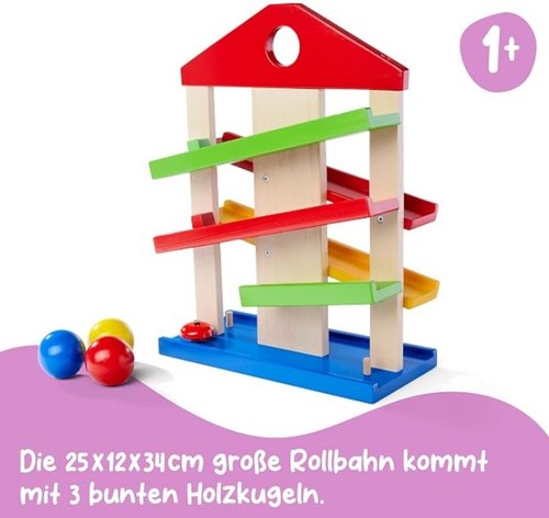 Eichhorn holz kugelbahn haus - eichhorn, holz-kugelbahn-haus