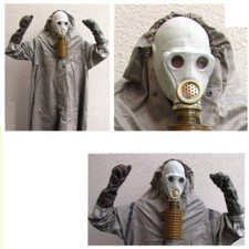  ABC Schutzanzug ABC Schutzmantel NVA Gasmaske NVA  Filter Halloween Fasching