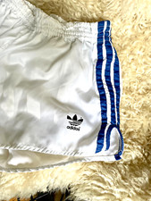 Adidas Glanz Shiny Nylon Vintage Sprinter Racer Boxer WM Lauf Hallen Shorts Gay