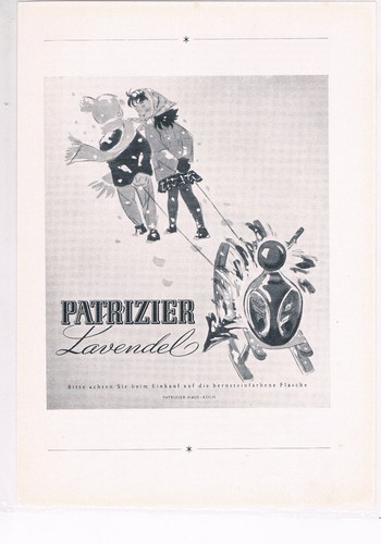 Patrizier duft werbeanzeige - patrizier,