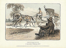 Angerer und Göschl Wien Chemigraphie Tonplatten Original Grafik Zeitzeugnis 292