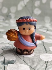 Fisher Price Little People Noahs Frau Figur (aus Vintage Arche Noah Set) 2002