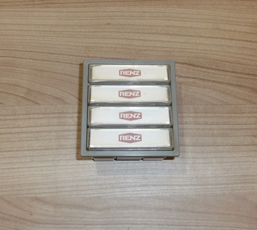 Renz klingel tastenmodul - 4x,
