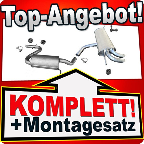 Auspuff für golf - auspuff,